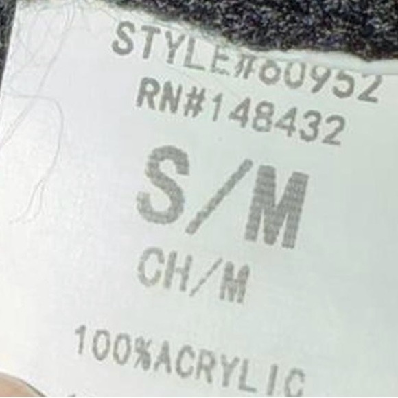 Beceel Black Open Front Knit Cardigan Women's S/M Soft Cozy Minimalist - Picture 3 of 5